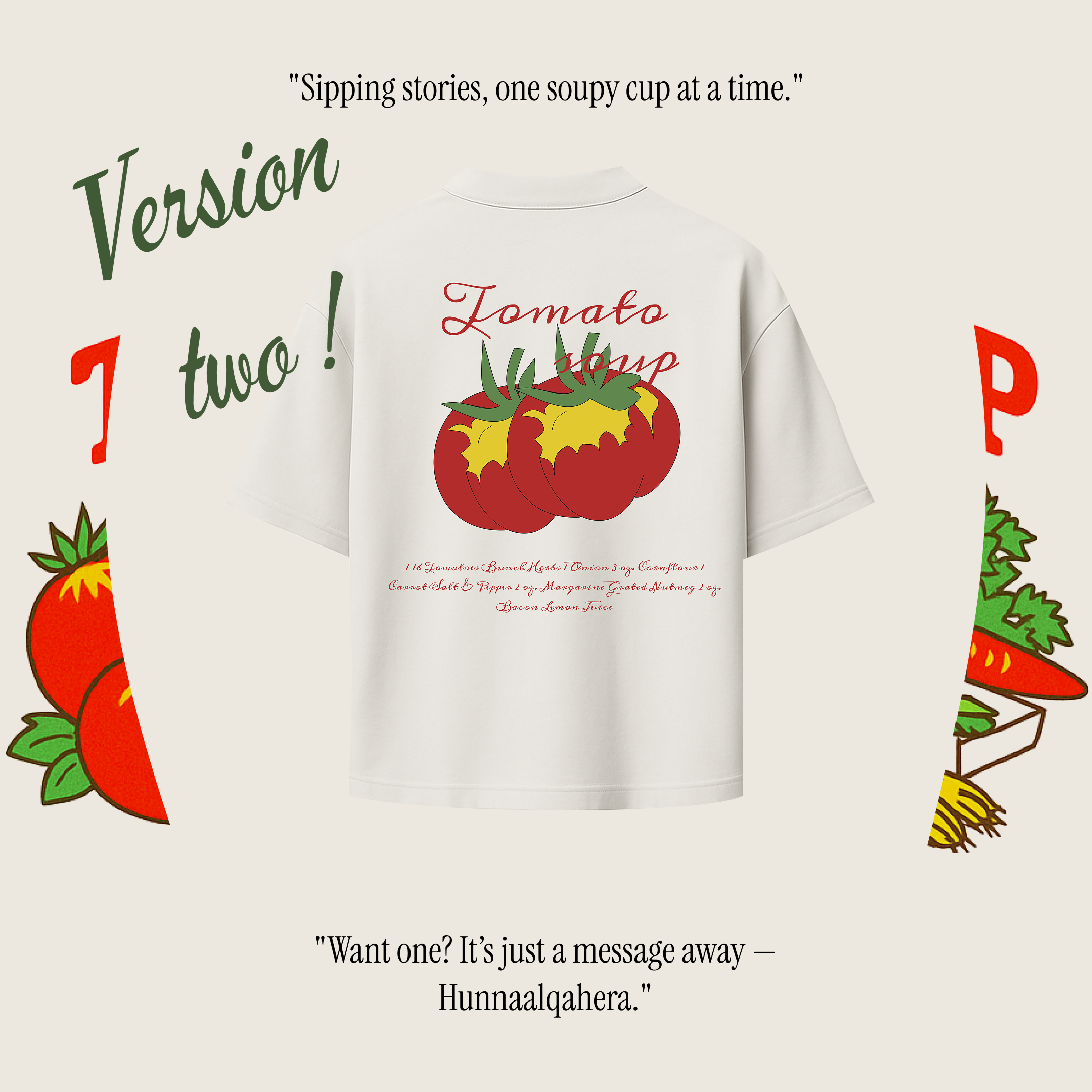 Tomato soup version two - soufff collection